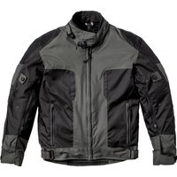 Image of Black Zeal Motorcycle Jacket L Black Dark Grey
