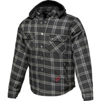 Image of Black Forge Armoured Motorcycle Shirt S Black Grey