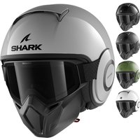Image of Shark Street-Drak Blank Open Face Motorcycle Helmet