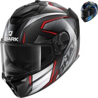 Image of Shark Spartan GT Carbon Kromium Motorcycle Helmet
