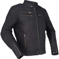Image of Richa Charleston Leather Motorcycle Jacket 64 Black (UK 54)