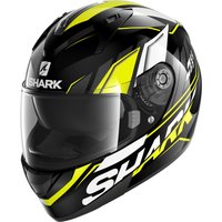 Shark Ridill Phaz Motorcycle Helmet L Black Yellow White (KYW)