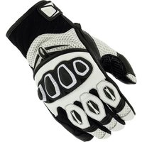 Image of Richa Turbo Short Summer Motorcycle Gloves XL Black White