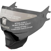 Image of Shark EvoJet Visor Dark Smoke (for Matt Black-coloured helmets)