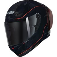 Image of Nolan X-804 RS Ultra Carbon Asso Di Picche Motorcycle Helmet Carbon Red