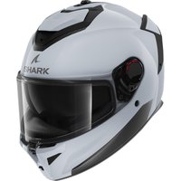 Image of Shark Spartan GT Pro Carbon Blank Motorcycle Helmet XS White (W03)