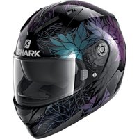 Shark Ridill Nelum Motorcycle Helmet XL Black Pearl (KXK)