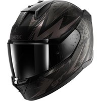 Image of Shark D-Skwal 3 Blast-R Mat Motorcycle Helmet XXL Matt Black Anthracite (KAA)