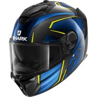 Shark Spartan GT Carbon Kromium Motorcycle Helmet M Carbon Blue (DUB)