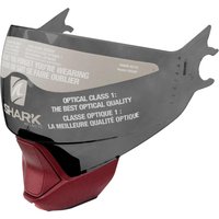 Shark EvoJet Visor Dark Smoke (for Matt Red coloured helmets)