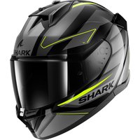 Image of Shark D-Skwal 3 Sizler Motorcycle Helmet M Black Anthracite Yellow (KAY)