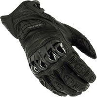 Richa Stealth Evo Leather Motorcycle Gloves XL Black