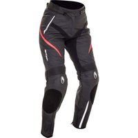 Image of Richa Nikki Ladies Leather Motorcycle Trousers 6 Black Pink