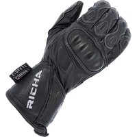 Image of Richa WP Racing Ladies Leather Motorcycle Gloves XS Black