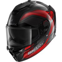 Image of Shark Spartan GT Pro Carbon Ritmo Motorcycle Helmet XL Carbon Red (DRU)