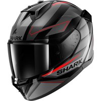 Image of Shark D-Skwal 3 Sizler Motorcycle Helmet XL Black Anthracite Red (KAR)