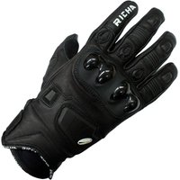 Richa Rock Motorcycle Racing Gloves M Black