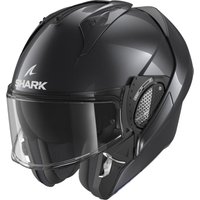 Image of Shark Evo-GT Blank Flip Front Motorcycle Helmet M Anthracite (A05)