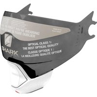 Shark EvoJet Visor Dark Smoke (for Gloss White-coloured helmets)