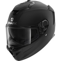 Image of Shark Spartan GT Blank Mat Motorcycle Helmet XS Matt Black (KMA)