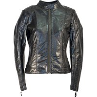 Richa Lausanne Ladies Leather Motorcycle Jacket 16 Black