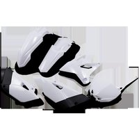 Image of YAKIT320-046 - UFO Plastics Kit For Yamaha YZ85 2015-2017 - Black/White