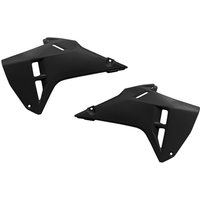 HO05619#001 - UFO Radiator Scoops for Honda For Honda CRF250F 2023-2024 - Black
