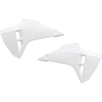 HO05619#041 - UFO Radiator Scoops for Honda For Honda CRF250F 2023-2024 - White