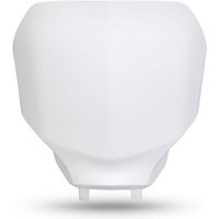 YA04894K#046 - UFO Front Number Board With No Extension For Yamaha YZF250 2024-2026 - White