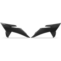 KT05030#001 - UFO Radiator Scoops For KTM SX85 2025-2026 - Black