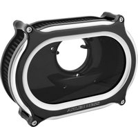 600-258 - Arlen Ness Stage 2 Method Air Cleaner Kit For Harley Davidson FLD 1690 2012-2013 - Black/Silver