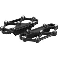 410-058 - Arlen Ness Diamond Passenger Floorboards For Harley Davidson FLD 1690 2012-2013 - Black