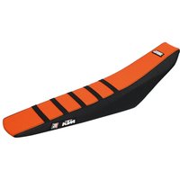 1532Z1 - Blackbird Zebra Seat Cover For KTM SX85 2025-2026 - Black/Orange