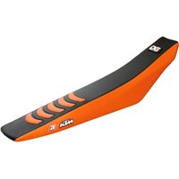 1532H - Blackbird Double Grip 3 Seat Cover For KTM SX85 2025-2026 - Black/Orange