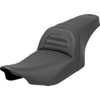 Image of 823-07-161 - Saddlemen Slim Roll & Pleat Seat For Harley Davidson FLHX 1923 2024-2026 - Black