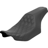 Image of 823-07-149 - Saddlemen Profiler Lattice Stitch/Smooth Seat For Harley Davidson FLHX 1923 2024-2026 - Black