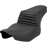 Image of 823-07-171 - Saddlemen Step Up Seat For Harley Davidson FLHX 1923 2024-2026 - Black (Driver Seat Length: 38 cm)