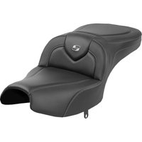 Image of I22-02-185 - Saddlemen Roadsofa Standard Reach Carbon Fibre Seat For Indian Pursuit 108 2024-2026 - Black