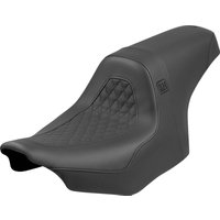Image of SM82307DB - Saddlemen Speed Merchant Pro Series Perforated Seat For Harley Davidson FLHX 1923 2024 - Black