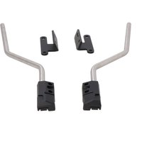 Image of HTA.07.740.85600/B - SW Motech Blaze Panniers Spacer Bars For BMW R 1200 R ABS 2014-2018 - Black/Silver