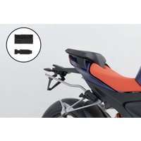 Image of HTA.01.740.86700/B - SW Motech Blaze Panniers Spacer Bars For Honda NC750X ABS 2020-2025 - Black/Silver