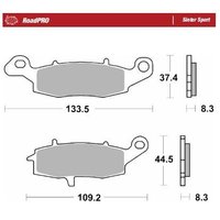 404105 - Moto Master RoadPro Sinter Sport Brake Pads For Suzuki DL 1000 2002-2012 Fits Front Left Or Right