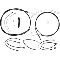 4861021 - Magnum Shielding XR Handlebar Cable Install Kit For Harley Davidson FLHRXS 1868 2021-2024 30.5 - 35.5cm (12" - 14") - Black