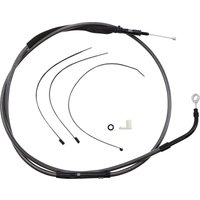 Image of 423610HE - Magnum Shielding Black Pearl Clutch Cable For Harley Davidson FLH 1868 2021 192.4 cm (75-3/4") - Black