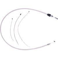523804HE - Magnum Shielding Quick Connect Clutch Cable For Harley Davidson FLHX 1923 2024-2026 99 cm (39") - Silver