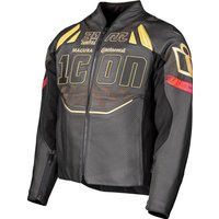 Image of 2810-4291 - Icon Contra3 Rizz Rizz Jacket X-Large - Black/Brown/Red/Yellow