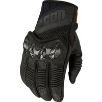 3301-4881 - Icon Contra3 CE Gloves Small - Black