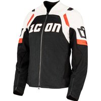 2822-1720 - Icon Womens Contra3 Jacket X-Small - Black/Orange/White