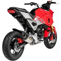 Image of S-H125R6-ASZT/1 - Akrapovic Racing Line Exhaust System For Honda Grom 125 Mini Street X-Treme 2016-2020