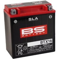 Image of 300763 - BS Battery SLA AGM Battery For Gilera FUOCO 500 I.E. 2007-2013 - Black